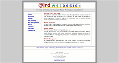 Desktop Screenshot of airdwebdesign.co.uk